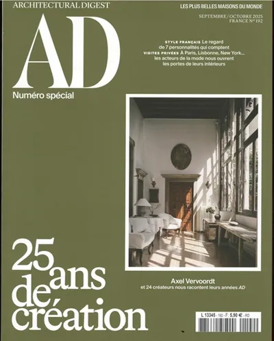AD - Architectural Digest (FR), Aktuellt omslag