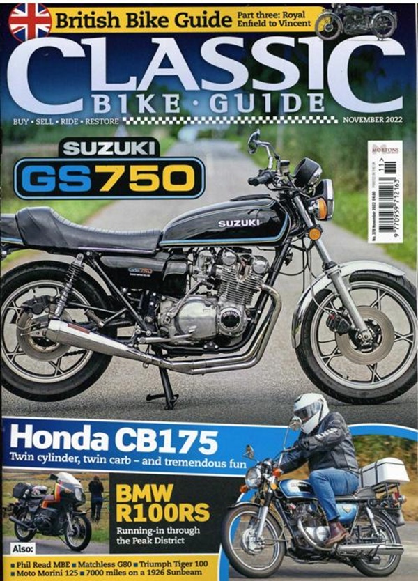 Classic Bike Guide-cbg (UK), Nr 1 2022