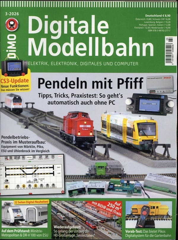 Digitale Modellbahn (DE) Nr 3 2026