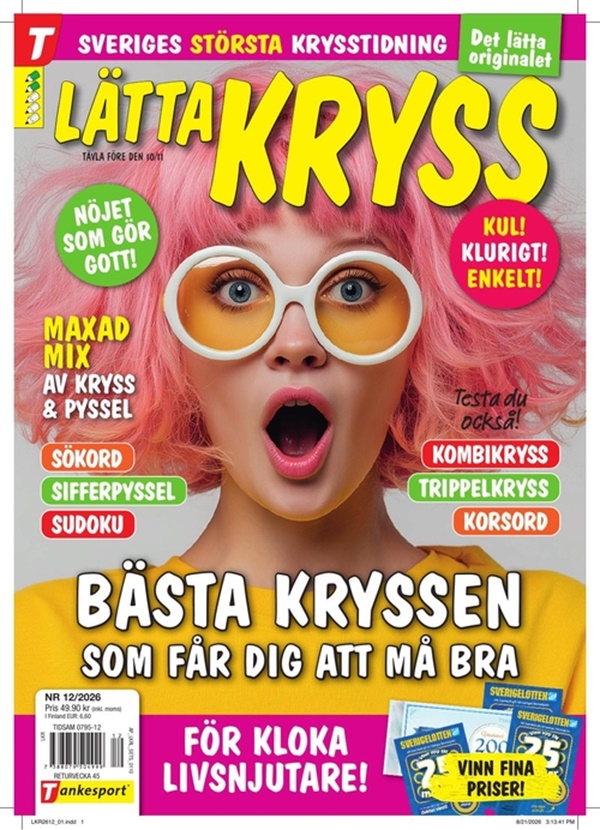 Lätta Kryss Nr 8 2026
