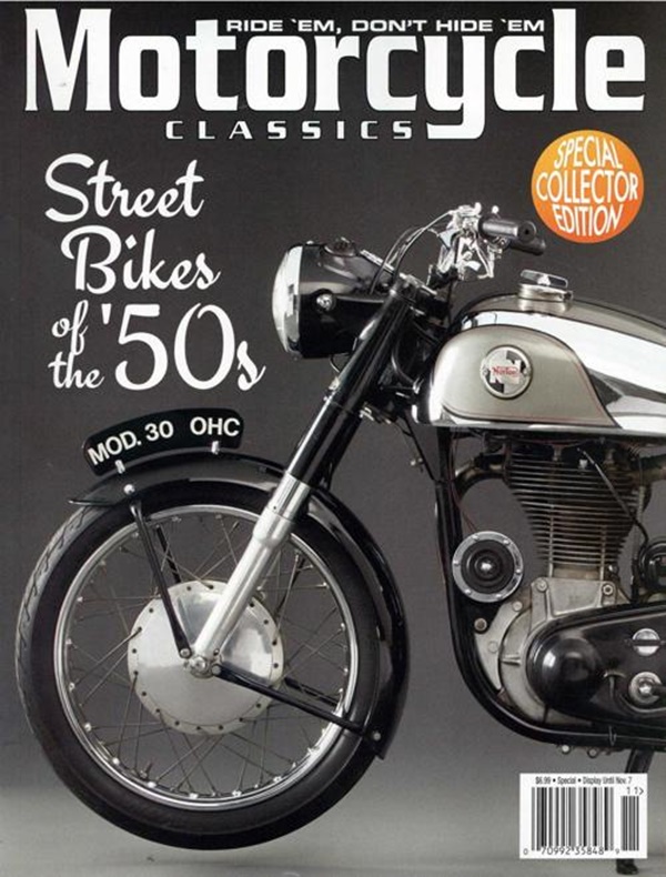 Motorcycle Classic (US), Nr 1 2022